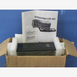 Text Display LCA 143